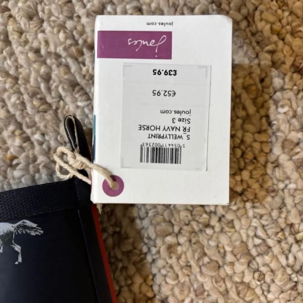 Joules Women's Black and Grey Boots